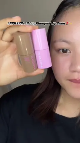 My perfect lip combo for that juicy, glossy lip look 💋✨ The All Day Plumping Lip Stain + Glazed Lip Gloss combo is SO pretty! 💄🫶🏻 @aprilskin_official_shop #APRILSKIN #APRILSKINskincare @APRILSKIN 
