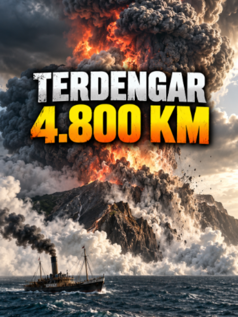 Krakatau 1883: Hari Ketika Sebuah Pulau Meledak dan Hancur Pada Agustus 1883, letusan dahsyat Krakatau menghancurkan sebagian besar pulau dan memicu tsunami besar di Selat Sunda. Simak kronologi letusan, kehancuran yang terjadi, hingga dampaknya yang terasa jauh melampaui wilayah Indonesia. #Krakatau1883 #Krakatoa #VolcanicEruption #NaturalDisaster #History