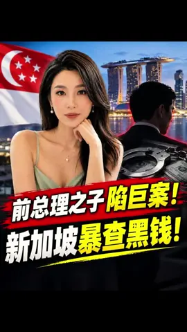 前总理之子陷巨案!新加坡暴查黑钱#经济#财经#金融#新加坡