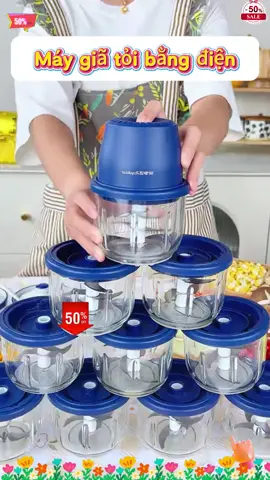 👉 Chuẩn bị đồ ăn nhanh hơn gấp 10 lần! Không cần giã, không cần dao. Đặc biệt hôm nay mua được giá rẻ nhất, số lượng có hạn thôi!#MộtNútKhởiĐộng #TiệnÍchNhàBếp #DụngCụNhàBếp #MáyXayTỏi