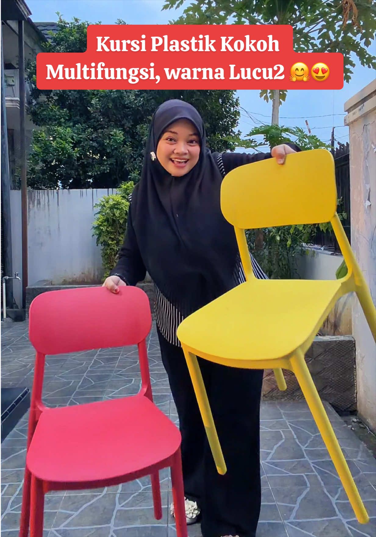 Kurisi makan Kursi cafe Kursi belajar Kursi kerja  Kursi teras, dll Kursi minimalis serbaguna, kokoh dan tahan banting 😍😍 Harga seambyar ini jangan sampai gak nyetok..! #kursimakan #kursiteras #kursikerja #kursicafe #promoguncang99 