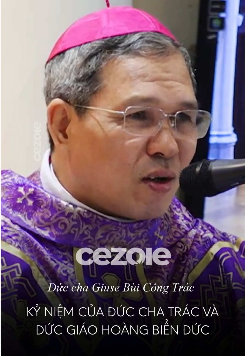 Đức cha Trác chia sẻ kỷ niệm về Đức Giáo hoàng Biển Đức | Đức cha Giuse Bùi Công Trác #cezoie #ducchabuicongtrac #gocbaigiang