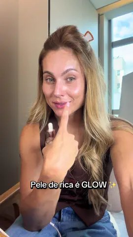 Pele de rica é glow #GlowUp #aura 