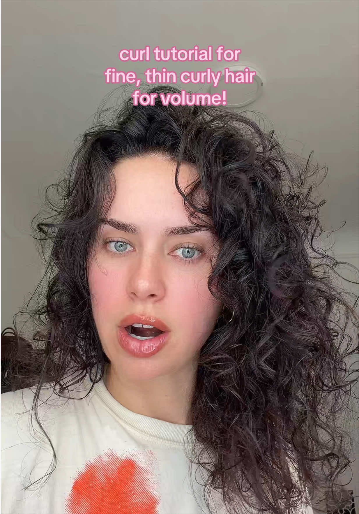 The original tutorial is from @Kali 💕 @BounceCurl wowowow (also my hair feels so light and clean?? 