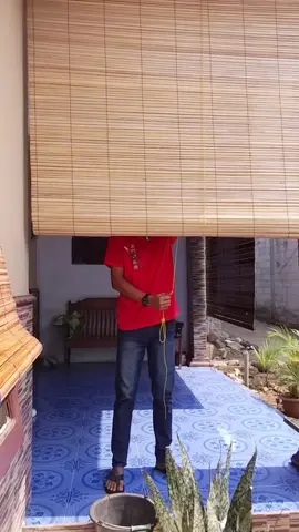 tirai atau kerey untuk menghalau panas dan tampyas hujan #tiraibambu  #kereybambu  #produkviral  #tiktokshoop 