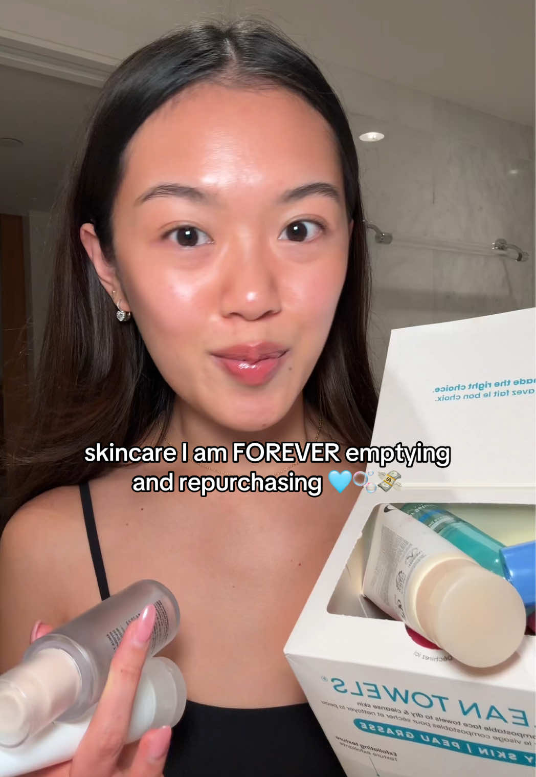The skincare products I’ll forever repurchase for glowy clear skin 🫧🫧 @anua_us @PURITO SEOUL #bioderma @Experiment Beauty @Sofie Pavitt Face @Prequel @IUNIK @Clean Skin Club @The INKEY List @House of Hur  #bestskincare #skincarerecommendations #clearskin #glassskin 