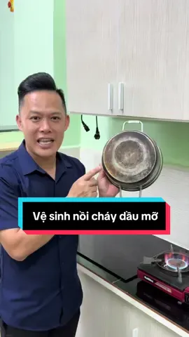 Đưa nồi lên bếp làm nóng trước khi vệ sinh bạn sẽ thấy điều bất ngờ #leanontiktok #taydanang #drnatro #vesinhnhacua #noitro 