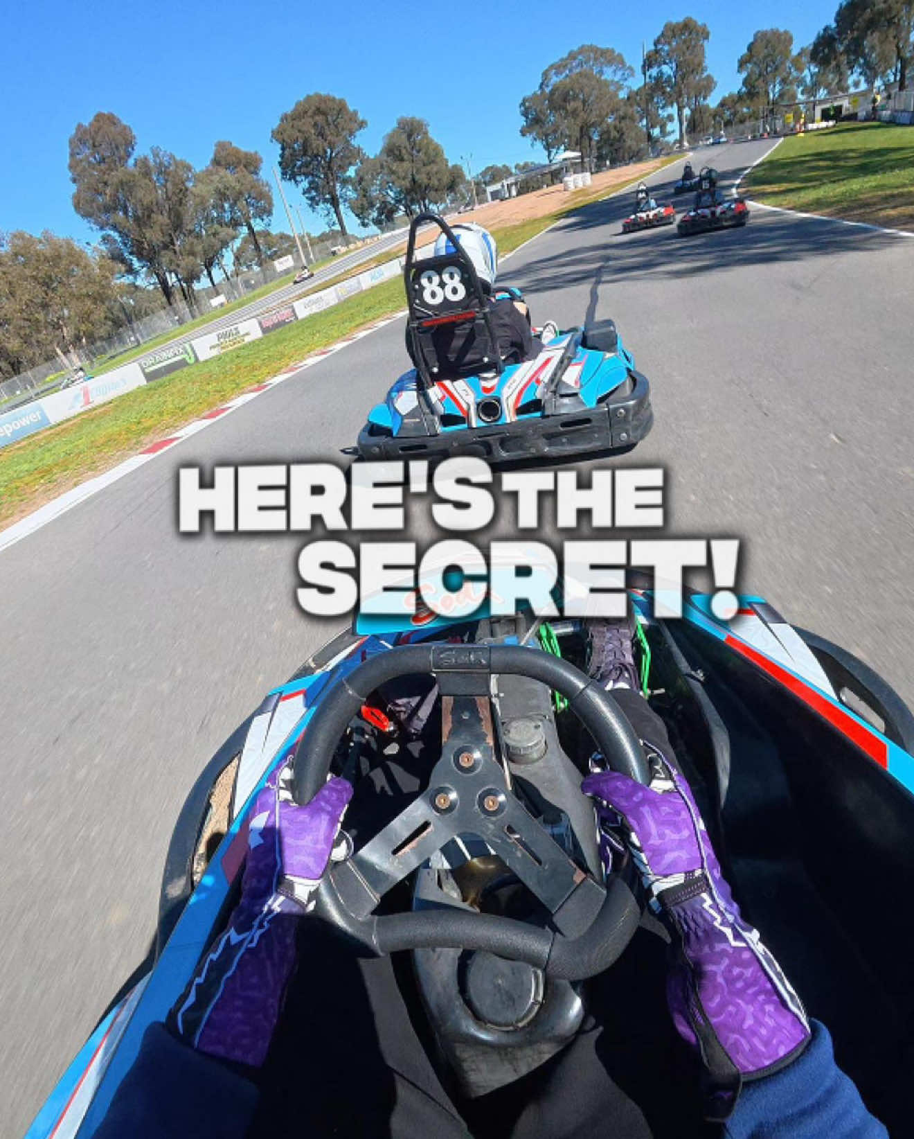 Here’s the secret 🤐… #gokartracing #gokart #rentalkarting #racing #f1races 