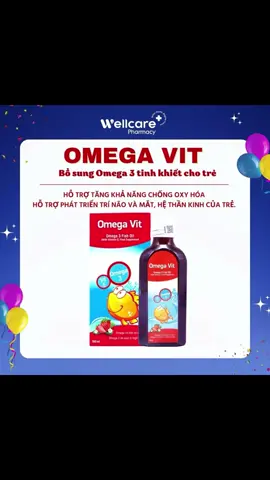 🆘🆘🆘 Bí kíp cho con thông minh, tập trung, phát triển hơn đó là OMEGA VIT hàm lượng EPA, DHA cao nhất thị trường #tiepthilienket #viral #trechamnoi #omega3 #omega 