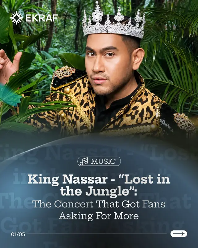 6,000 tickets. Gone in minutes. 👑 King Nassar is proving once again why he’s more than just a dangdut icon. With his unforgettable performances, and a concert concept backed by Erwin Gutawa Orchestra, King Nassar: Lost in the Jungle has quickly become one of the most anticipated concerts to watch. The demand was so high that fans are already asking for an additional show or an even bigger venue! See you at the concert! 🗓️November 7th, 2026 📍Istora Senayan, Jakarta Follow @creativebyindonesia for more stories on Indonesia’s creative talents, culture, and entertainment scene.
