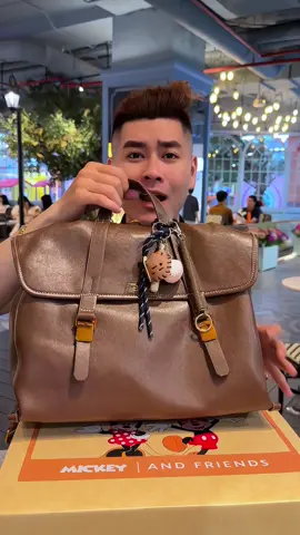 Disney Ba lô màu nâu dung tích lớn