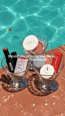 Would you actually use these, or just film them? #BeautyTok #makeuptok #beautyfinds #nichebeauty #cosmetics 