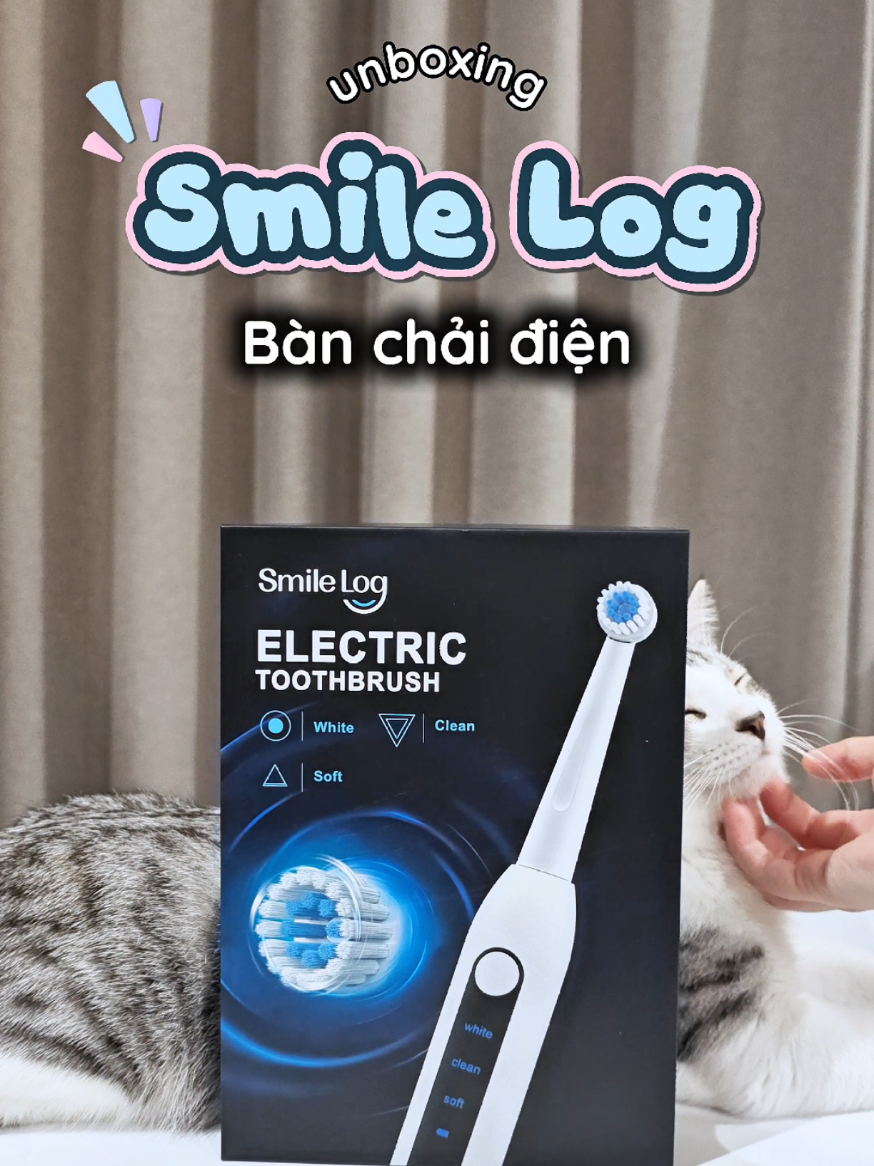 Unboxing bàn chải đánh răng điện Smile Log 2.0 #SmileLog #banchaidien #banchaidanhrang #banchaidienusmile #banchaidanhrangdien 