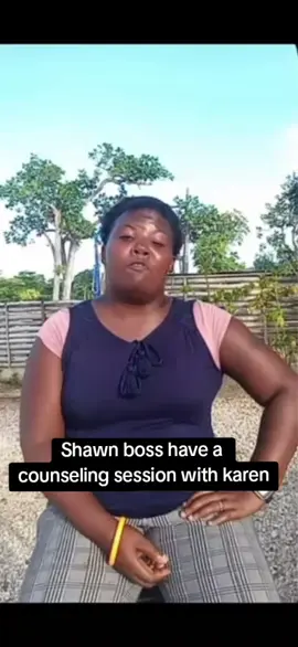 Karen say a Shawn wrong🙆🏽‍♀️🙆🏽‍♀️ #shawnandkaren #mrsellis #jamaicatiktok🇯🇲viral #jamaicatiktok #fyp 