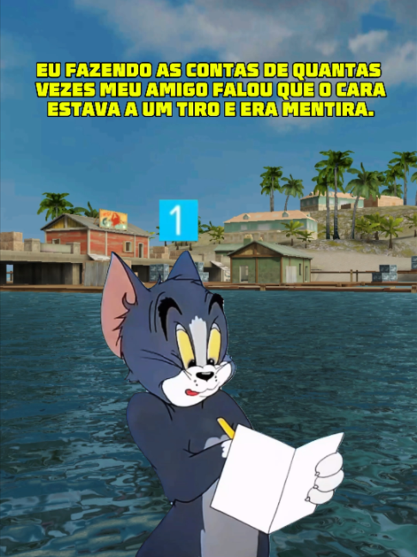 EU FAZENDO AS CONTAS DE QUANTAS VEZES MEU AMIGO FALOU QUE O CARA ESTAVA A UM TIRO E ERA MENTIRA #FreeFire #FreeFireBrasil #memespratropa #freefirememe #meme