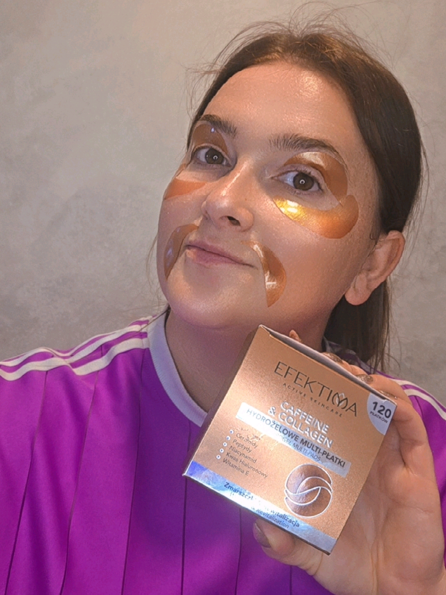 ✨ Twoje oczy też wyglądają na zmęczone mimo kawy i snu? 👀 Ja ostatnio testuję moje małe domowe spa pod oczy 🤍 Płatki hydrożelowe @Efektima   Caffeine & Collagen to mój szybki sposób na chwilę relaksu i pielęgnacji  szczególnie kiedy skóra pod oczami potrzebuje czegoś więcej ✨ Kofeina, kolagen, kwas hialuronowy i witamina E  czyli składniki, które lubię mieć w swojej pielęgnacji 🤍 A Wy używacie płatków pod oczy? Czy to Wasz codzienny rytuał czy raczej „ratunek przed wyjściem”? 😍 #efektima #pielegnacja #pielegnacjatwarzy #BeautyTok  #CapCut 