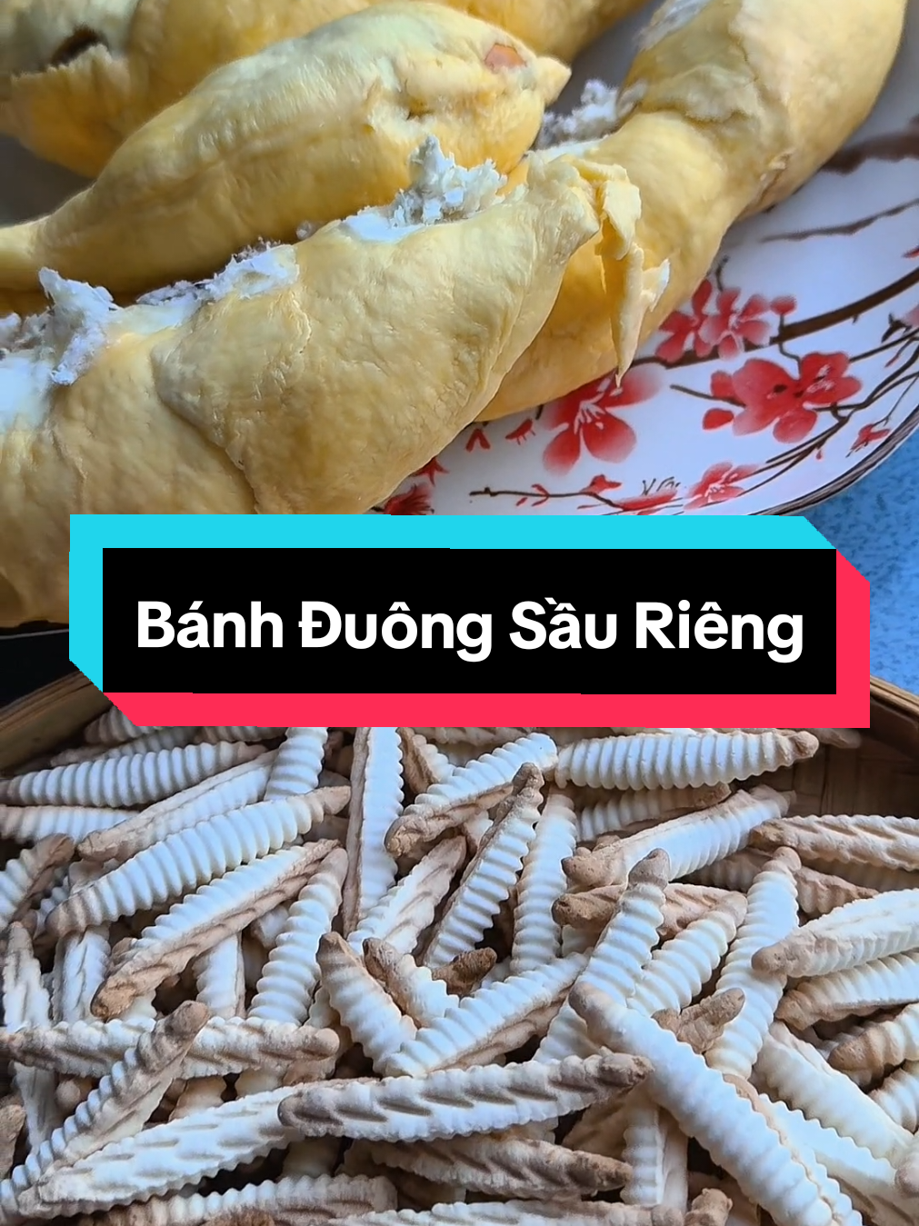 Bánh đuông sầu riêng lò sử dụng cơm sầu riêng nguyên chất #dacsanbentresll #banhduongsaurieng #banhduong #honggambentre #banhconsung 