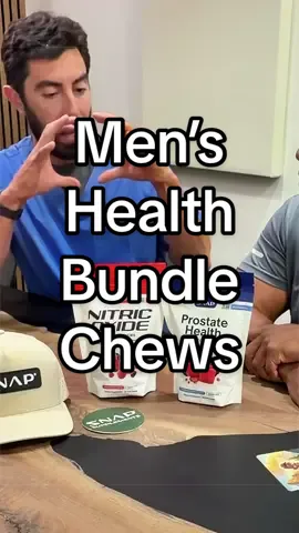 @Javier / Nurse Practitioner Shared some key insights on why chews can also be effective.  This is the Nitric Oxide + Prostate Health chew bundle for men who already take their health seriously—but want something easier to stay consistent with. These soft chews are designed as support, not a replacement. They fit seamlessly into your routine with great taste, convenience, and added benefits you don’t get from capsules alone. Nitric oxide support helps with circulation and daily energy, while prostate support focuses on urinary and bladder health—all in a chew you’ll actually take every day. If consistency has ever been the problem, this makes it simple.  #aaronssavingsclub #menshealth #prostatesupport #nitricoxide #tiktokshopcreatorpicks 