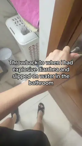 Almost dropped my phone in toilet (pls ignore the shoes i was desperate to poop) #fyp #fall #slip #funny #zyxcba 