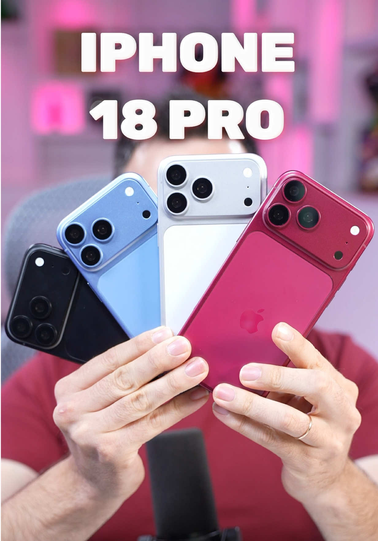 Voici les nouveaux #iPhone18Pro d’ #Apple ! 