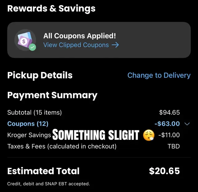 15 items originally $94.65 ⬇️ $63.00 in digital coupons ⬇️ $11.00 Kroger Savings ✨ ONLY $20.65 pre tax! That’s $73.00 in savings! 🤯🔥 Because if Kroger is willing to pay for my cart, who am I to argue? 😂🛍️ Coupon. Stack. Save. Repeat. 💰 #KrogerDeals #KrogerCouponing #Couponing #CouponDeals #Kroger