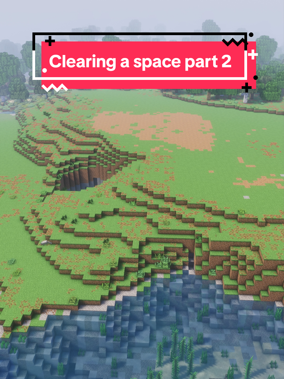 I have so many ideas for this space, but primarily I want this town to be a collaborative project for everyone to build here and form the first large town and server hub, with lore to follow 🩷 Let me know what businesses should pop up around town !  #Minecraft #minecraftbuilding #minecraftsmp #minecraftmods #worldbuilding 