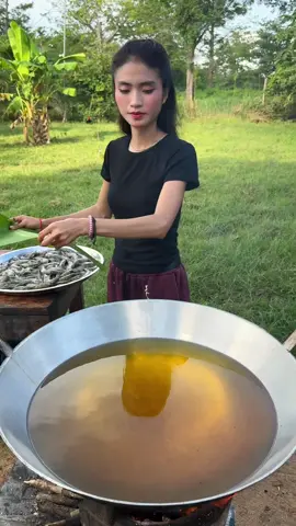 How to cooking fried shrimp with fried rice recipe @Catss2 @Catss2 