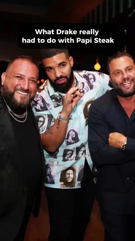 Drake opened a Steakhouse?!?!? @Papi steak @Papi Steak @Groot Hospitality 