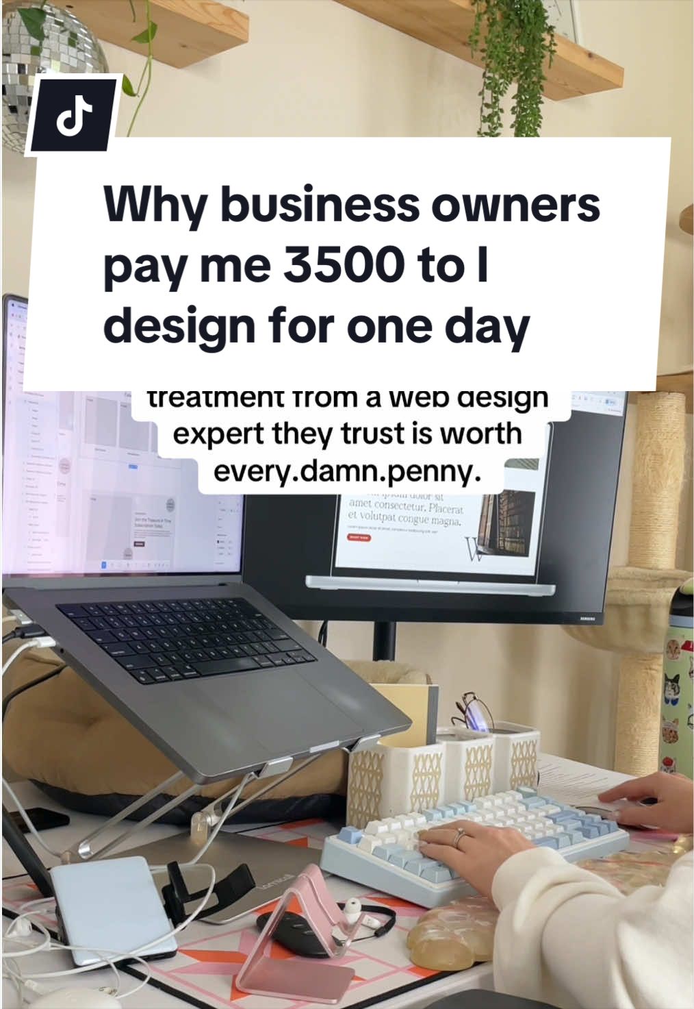 You could spend another 3 months trying to redesign your site with diy and ai. Or you could finally invest in the expertise your business needs to grow. #webdesigner #webdesign #shopifysmallbusiness 
