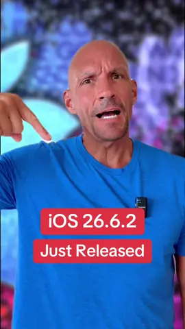iOS 26.6.2 Just released. #ios #iphonetips #iphonetricks #techtoktips #learning 
