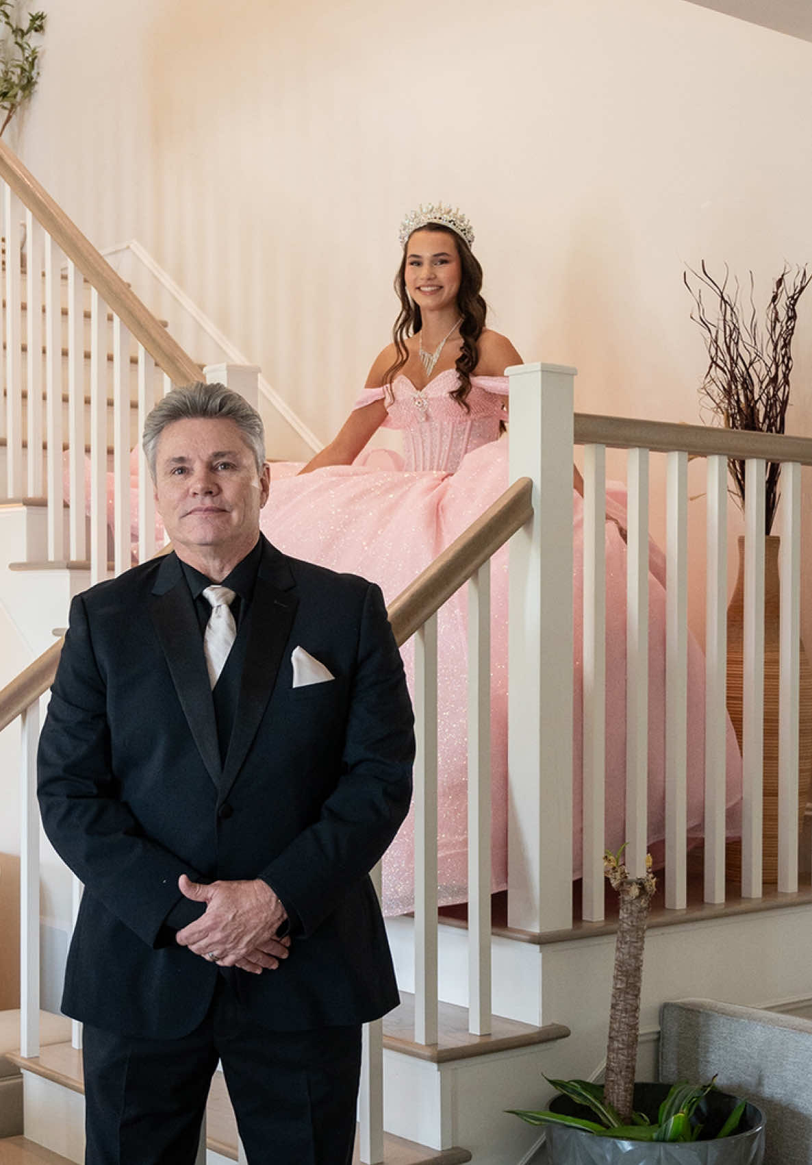 “Wait until Dad sees his little girl… 🥹”  Some moments are simply unforgettable…  “The look only a father can give…”  The moment Mandy’s dad saw his little girl as a Quinceañera for the very first time. Years of memories, one beautiful moment, and a lifetime of love behind that look. ✨ A father’s first look. A daughter’s forever memory. “Would you be able to hold back the tears? 🥹” #QuinceañeraFirstLook #QuinceañeraInspiration #FatherDaughter #LuxuryXV #LuxuryQuinceañera  ➖➖➖🔸➖➖➖  L U X U R Y  X V  ➖➖➖🔸➖➖➖ ↘️ Email us for booking inquiries; www.hectorgurrola.com/contact