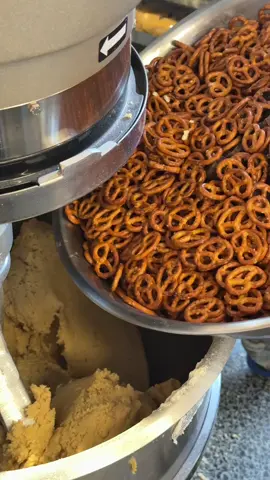pretzels and chocolate = delicious cookie #butterboy 