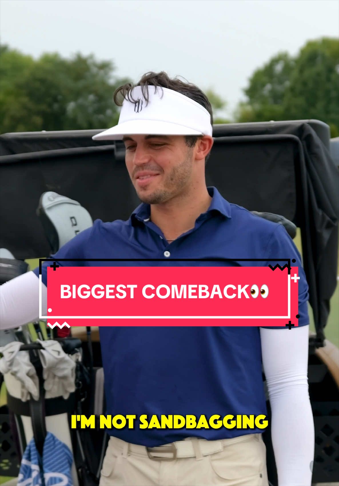 We saw Nick on the range and he was looking like a Tour Pro👀! So we had to challenge him and see how far he hits his driver🤑! If he can hit his number then Nick is walking away with 2 packs of Bruce Bolt golf gloves! 🔥 #golf #golfswing #golftips @BRUCE BOLT GOLF 