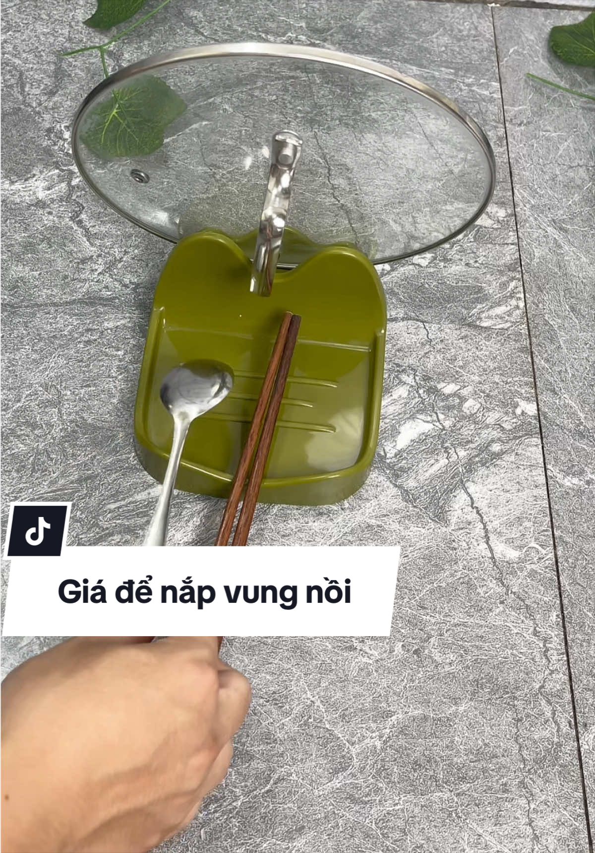 Giá để nắp vung nồi 