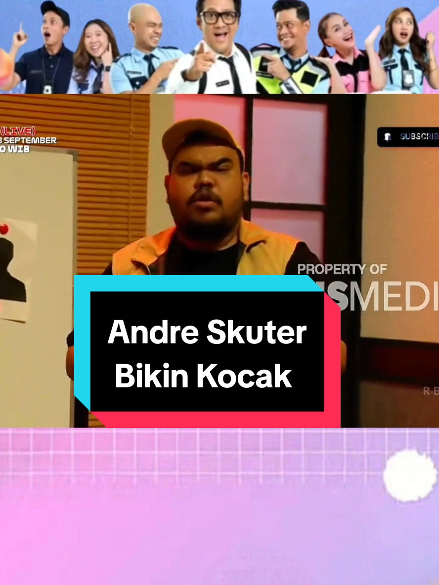 Andre skuter bikin kocak aja 😂 #laporpak7 #trans7official #andreskuter #satukontentiaphari #longvideos 