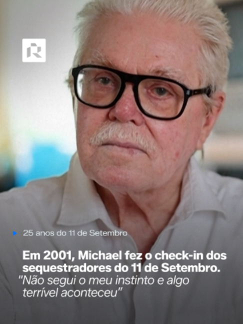 A 11 de setembro de 2001, Michael Tuohey, na altura agente de apoio ao cliente de uma companhia aérea, esteve cara a cara com Mohammad Atta e Abdul Aziz al Omari. Foi ele que, naquele dia, fez o check-in dos dois terroristas que sequestraram o avião que embateu contra a Torre Norte do World Trade Center. 25 anos depois, ainda surgem questões sobre o que poderia ter feito, naquela manhã, para evitar um dos maiores atentados terroristas da História. 🔗 Para ver na íntegra no link da bio #Renascença #SempreNuncaIgual #11Setembro