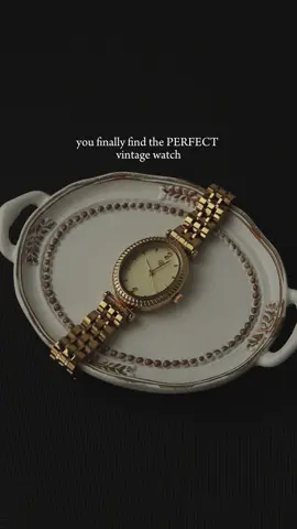 You just discovered new vintage watch✨ #hbjewelry #nontarnishjewelry #hypoallergenic #nonfading #watch 