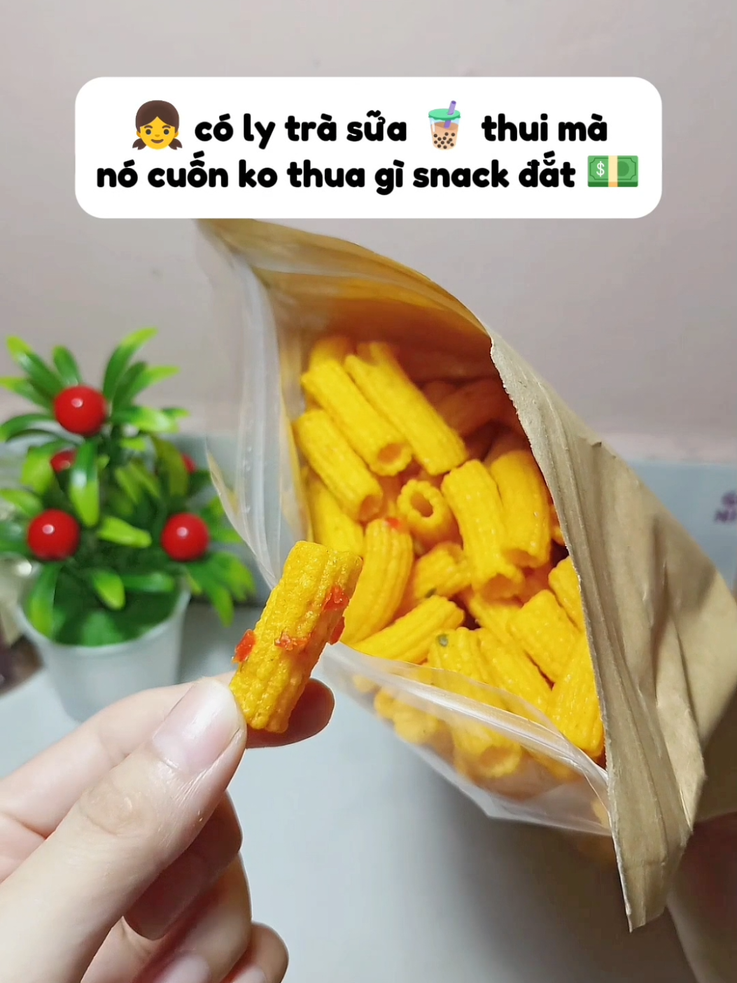 Nui chiên mắm tỏi #nuichiengion  #nuichienmamtoi #nui #anvat  #AnCungTikTok 