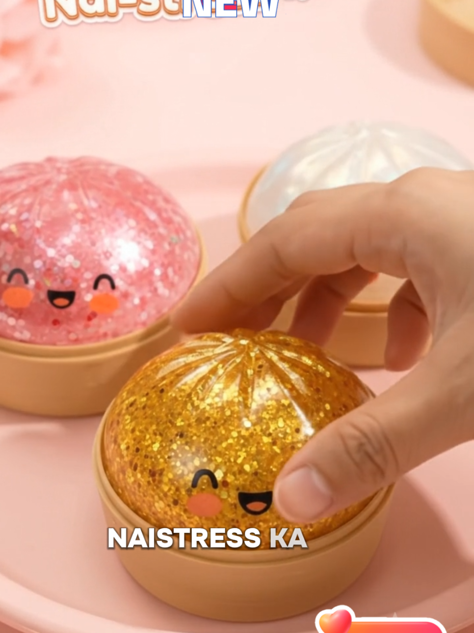 Mga besh, gigil ka na ba sa stress at kailangan ng instant pampakalma? Yikes! ​Eto ang mga highlights ng 2026 New Cute Realistic Glitter Dumpling Squishy Fidget Toy, Slow Rising Soft Squeeze ASMR Stress Relief Office Anxiety Toy, Perfect Kids Gift & Party Favor for Kids & Adults: ​Glitter Dumpling Design: Ang cute at kumikislap, super sarap piga-pigaan habang nag-aabang sa office o klase! ​Soft & Slow Rising: ASMR-level ang lambot, perfect pang-tanggal ng anxiety at bad vibes. ​Compact & Portable: Madaling dalhin kahit saan para may instant stress-reliever ka sa bulsa mo. #squishy #squishytoy #cutesquishy #stressreliever #satisfying 