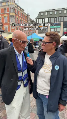 Ulf Adelsohn besöker Linköping och varnar om den rödgröna röran. #moderaterna #linköping #val2026 #östergötland 