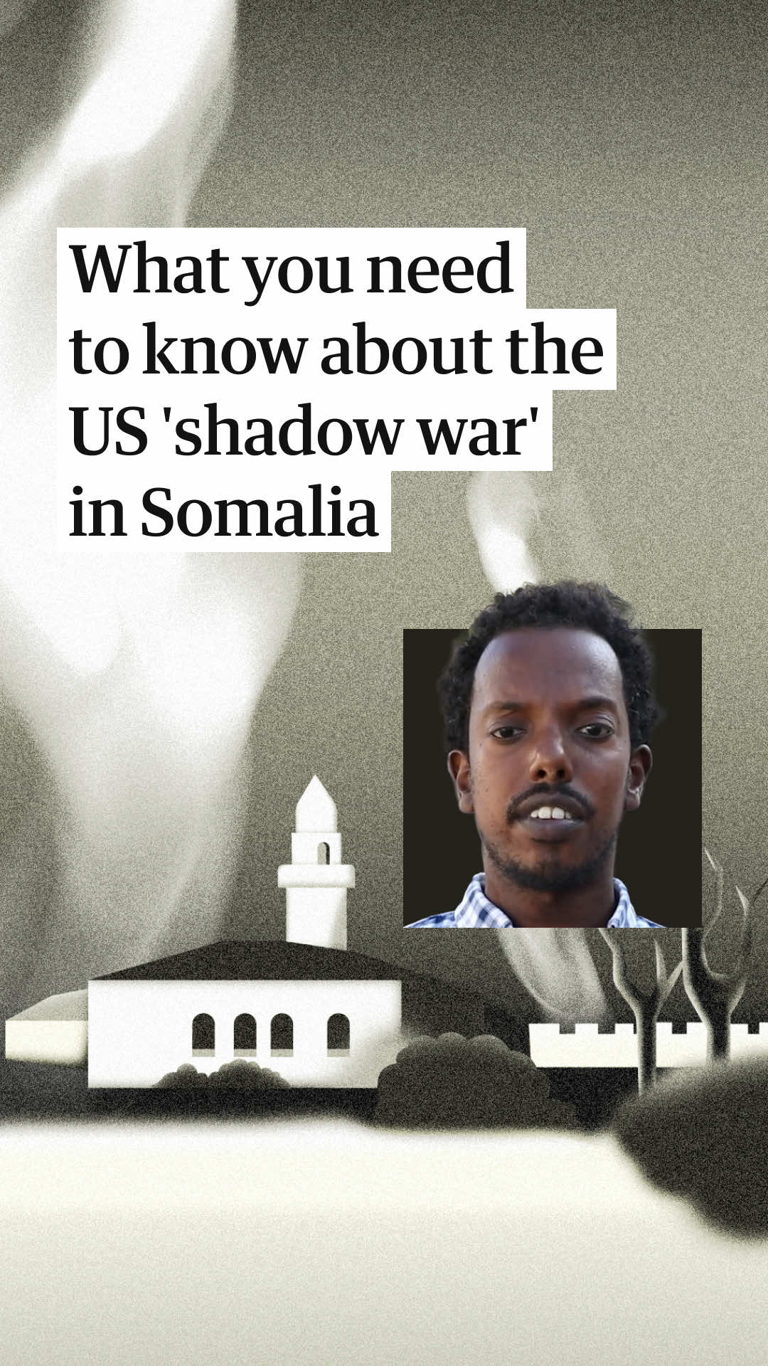 “The Americans bombed us,” said Abdullahi Mohamed Abo Sheikh Ali, whose home was destroyed during an airstrike on the village of Jamaame, in Somalia. In November 2025, at least 12 people, including eight children, died during a US attack in the east-African country. The US has never admitted civilian deaths. But this attack is only the tip of the iceberg as latest data indicates 80 US strikes in Somalia in 2026, averaging about a bombing every two or three days. This is more than the total number conducted by US forces during the entire Biden administration.  We spoke to journalist Mohamed Gabobe who was part of the Guardian team that pieced together what happened that day.  Watch our video to understand why the US is targeting children in Somalia and head to the link in bio to read our full story. 