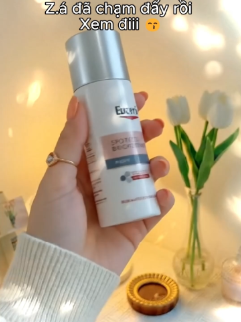 Kem Dưỡng Hỗ Trợ Sáng Da Ban Đêm Eucerin Spotless Brightening Night Cream 50ml-Chăm Sóc Da