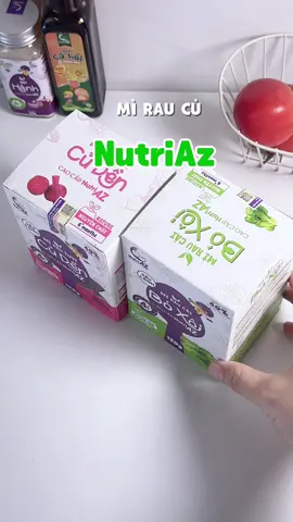 Buổi sáng nhanh gọn mà vẫn đủ chất cho bé, mì rau củ NutriAz tiện mà bé thích ăn lắm luôn ☺️ #miraucu #miraucunutriaz #nutriaz #andamcungbe #andam 