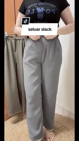 lebih jimat kalau check out 2-3 helai terus🙈 memang tda rugi ni😘 #seluarslack #slackpants #seluar #seluarviral 