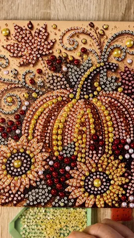 There’s something so relaxing about slowing down and creating something with your hands 🍂✨ This pumpkin pearl art kit is the perfect cozy fall project. Just match the pearls to the numbered canvas and watch your artwork come to life. A fun beginner-friendly craft for quiet evenings, gifts, or a little screen-free time. 🤎 #PearlArtKit #DiamondPainting #FallCrafts #DIYCrafts #TikTokMadeMeBuyIt 