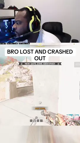 BRO LOST ON WARZONE AND CRASHED OUT 😭 #callofduty #rebirthisland #warzone #blackops