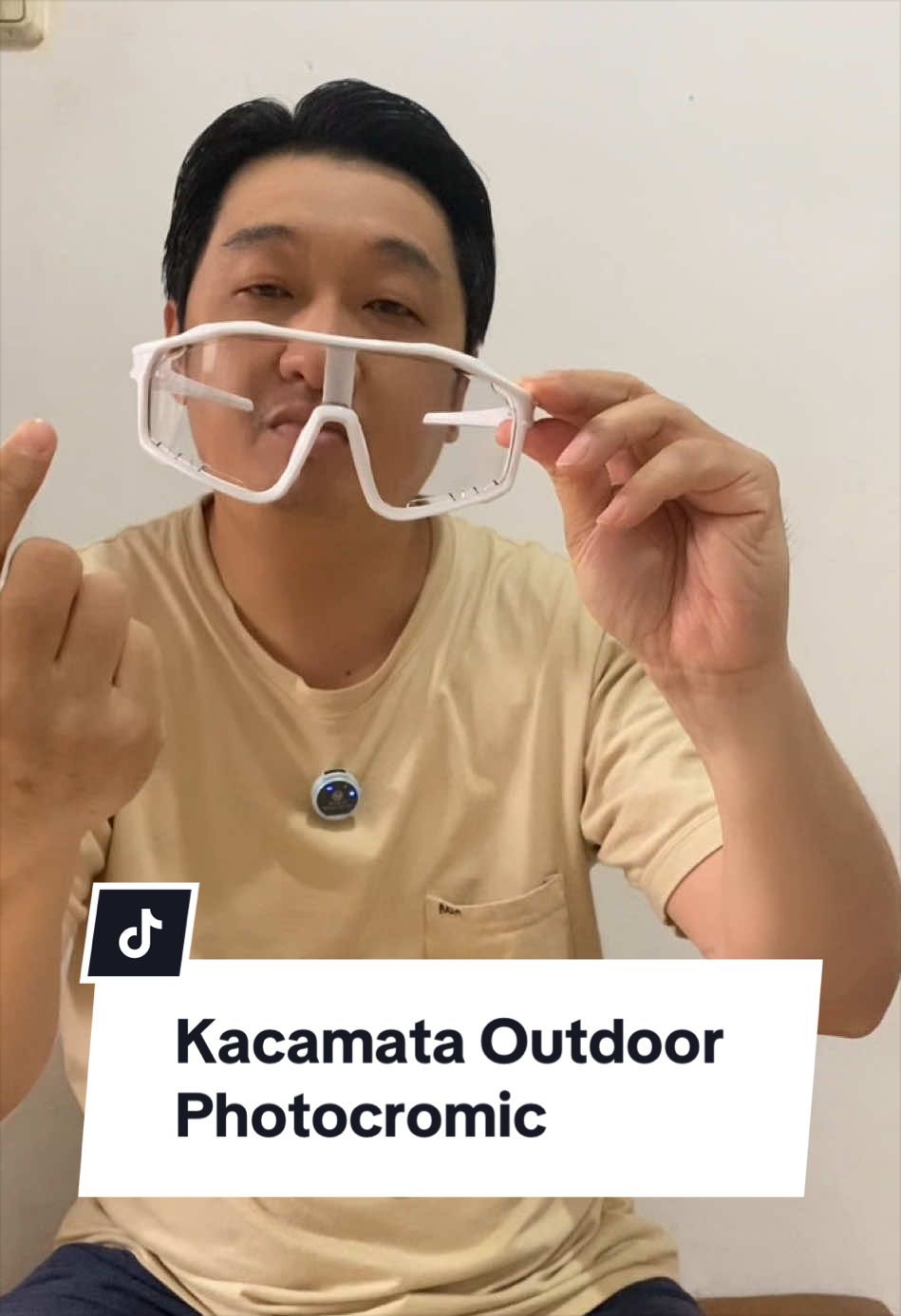 Kacamata outdoor photocromic anti debu, asap  dan angin #kacamataoutdoor #kacamataphotocromic 