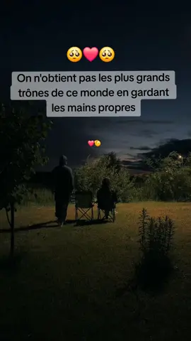 On n'obtient pas les plus grands trônes de ce monde en gardant les mains propres