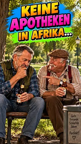 KEINE APOTHEKEN IN AFRIKA? 🤣👀🍻 #shorts #viralshorts #rentner #lustig #foruyou 