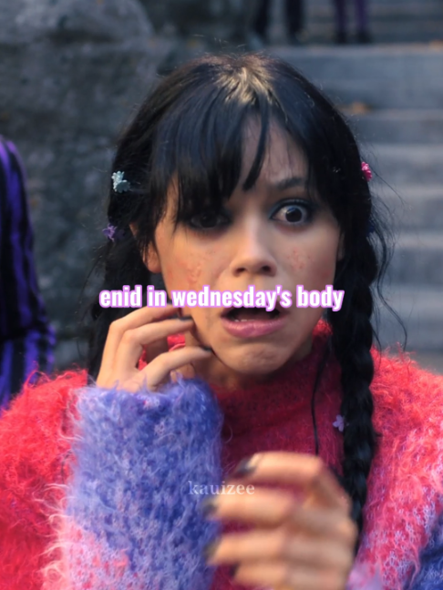 #wednesday #wednesdayaddams #enidsinclair #enid #jennaortega #emmamyers